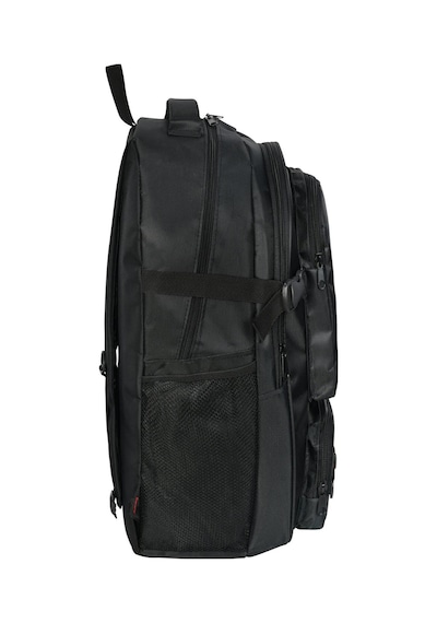 Mikudesign Dağcı 55litre Outdoor Spor Kamp Çanta Suluk Gözlü Sıyah Çok Renkli