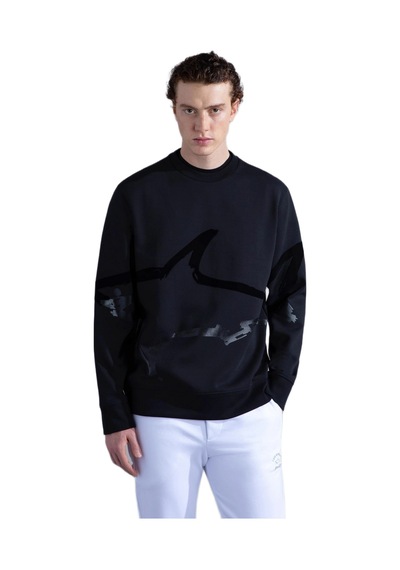 Paul & Shark Paul&shark 13311849 Erkek Sweatshirt Siyah