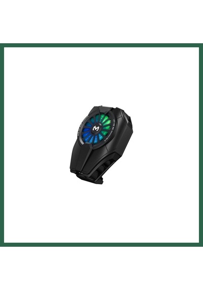 Bezos Dl06 Rgb Radyatör Telefon Soğutucu Fan - Siyah Bzs01