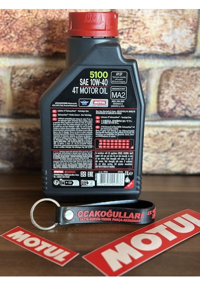 Motul 5100 10w-40 Yeni Seri Motosiklet Yağı 1 Litre