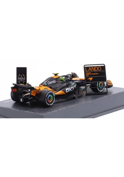 1:64 Ölçek Spark 2025 Mclaren Mcl39 No4 3rd Abu Dhabi Gp 2025 Norris Diecast Metal Minyatür Model Araba 5cm