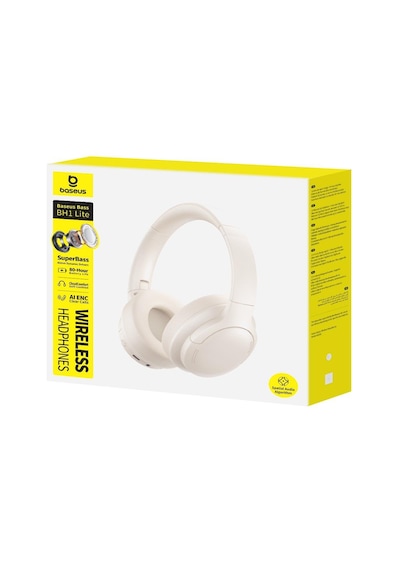 Baseus Bass BH1 Lite Bluetooth 5.4 Kablosuz Kulaküstü Kulaklık