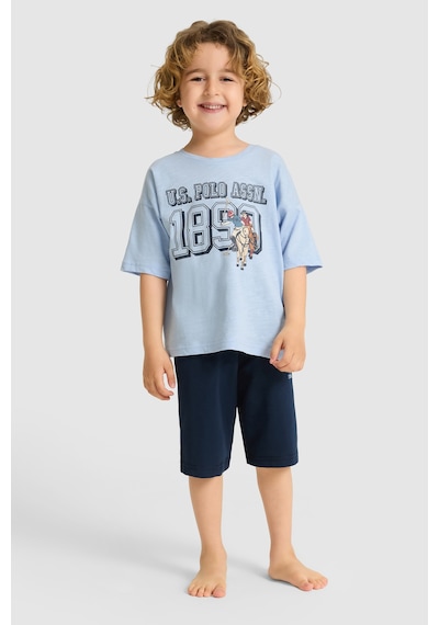 U.s. Polo Assn. Erkek Çocuk Mavi Pijama Takım 50327363-vr036