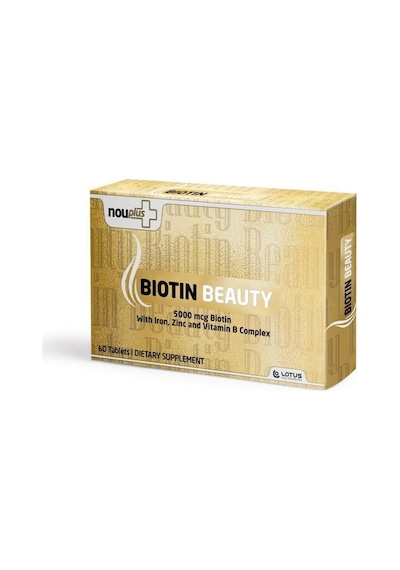 NOUPLUS BİOTİN BEAUTY 5000 MCG 60 TB