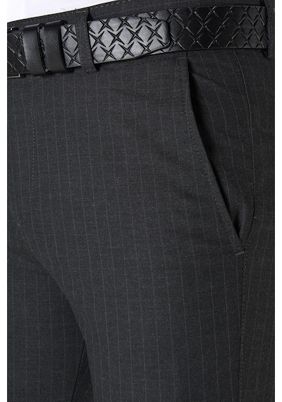 Terapi Men Erkek Slim Fit Dik Çizgili Italyan Kesim Keten Pantolon 21k-2200420-2 Siyah Siyah Terapi Men Erkek Slim Fit Dik Çizgili Italyan Kesim Keten Pantolon 21k-2200420-2 Siyah Siyah