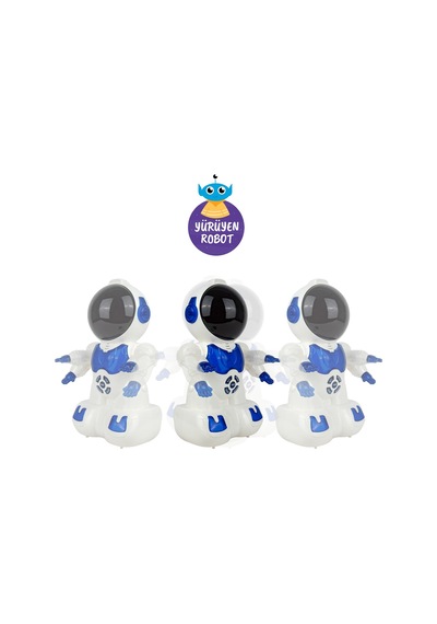 Astro Robotto Türkçe Konuşan Yürüyen Müzikli Eğitici Robot Oyuncak +3 Yaş