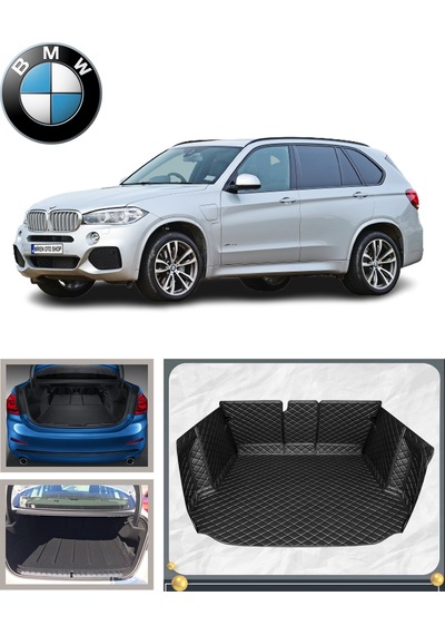 Bmw Tüm Modellerine Özel 5D Havuzlu Suni Deri Ful Bagaj Paspas