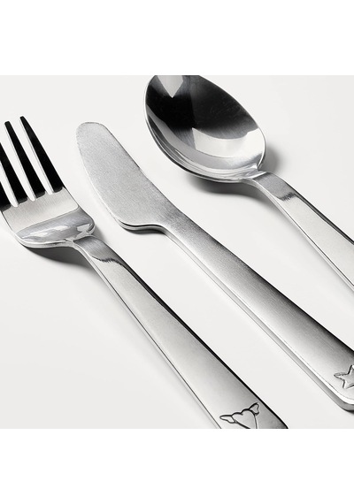 Tr Fabler 3 Parçalı Çatal Bıçak Seti, Paslanmaz Çelik Diğer