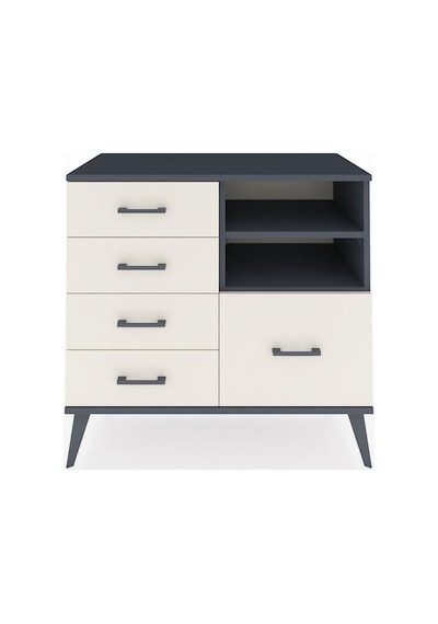 Hyperion Şifonyer 2 Raflı 5 Çekmeceli 88x44x80 Antrasit-antrasit/aytaşı Antrasit/aytaşı Hyperion Şifonyer 2 Raflı 5 Çekmeceli 88x44x80 Antrasit-antrasit/aytaşı Antrasit/aytaşı