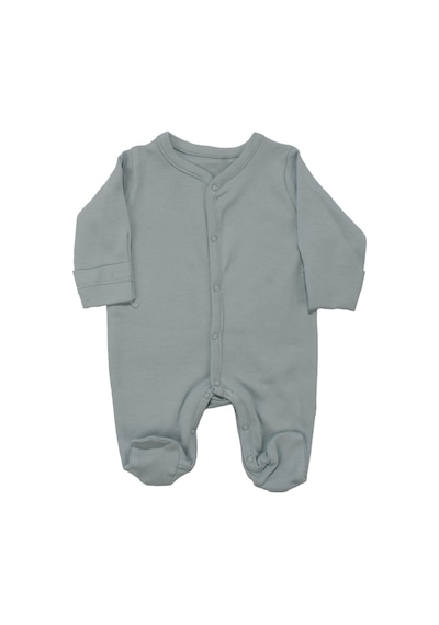 Unisex Mavi Tulumlu Battaniyeli 7 Parça Hastane Çıkış Seti Çok Renkli