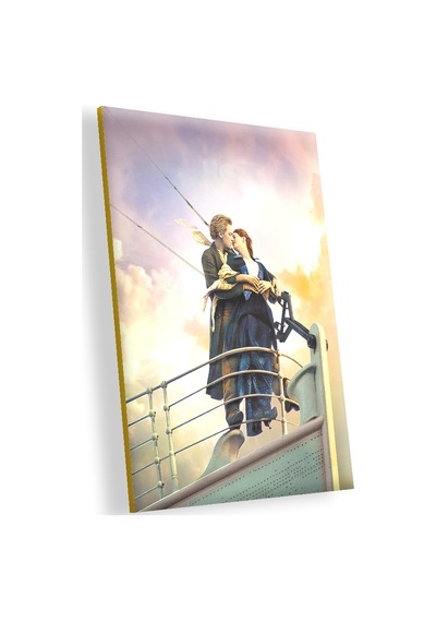 Cakasepetim Titanic Jack Ve Rose Güverte Pozu Ahşap Mdf Tablo