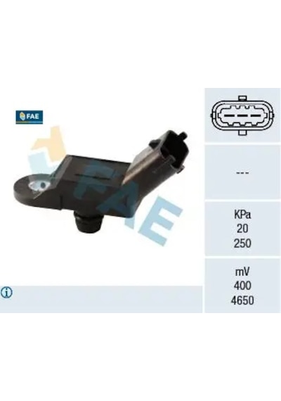 Map Sensörü Doblo 05 500 07 Punto 09 Bravo Iı 07 14 Brava 00 Alfa Romeo Gıulıetta 10 Mıto 09 1 Fae 55206796