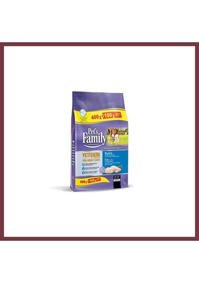 Storeşahin Yetişkin Kedi Maması Balıklı 400+100gr 1 Adet Shn0720