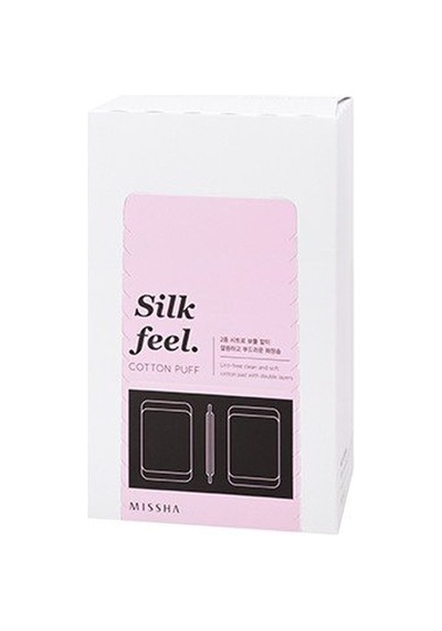 Mıssha Yumuşak Makyaj Temizleme Pamuğu Silk Feel Cotton Puff 80adet