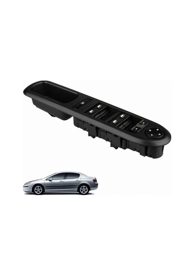 Peugeot 407 Sol Ön Cam Düğmesi Komple 6554.ER