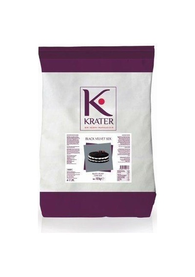 Krater Siyah Black Velvet Kek Miksi 10 Kg