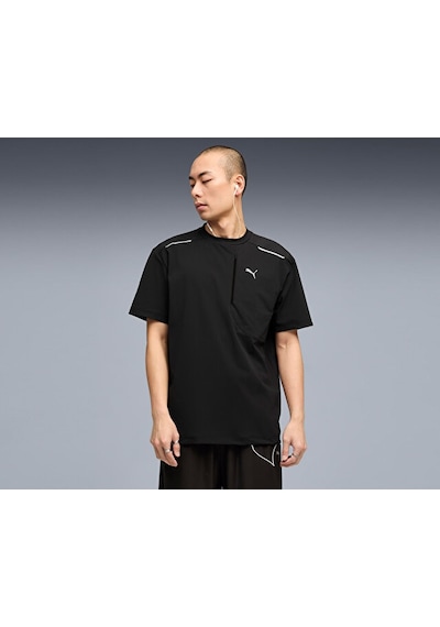 Puma Pumatech Relaxed Pocket Tee Erkek Günlük Tişört 63441301 Siyah Siyah