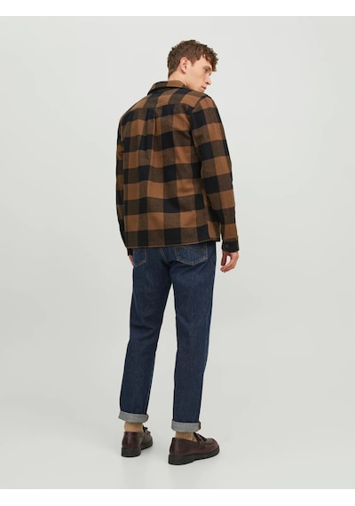 Jack & Jones Jack&jones Rahat Kesim Kahverengi Erkek Gömlek 12241533 001