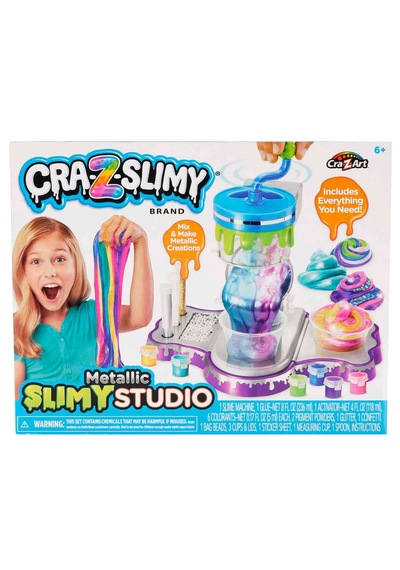 Sunman Cra Z Art 60016 Craz Slimy Metalik Slime Stüdyo Paketi 6+