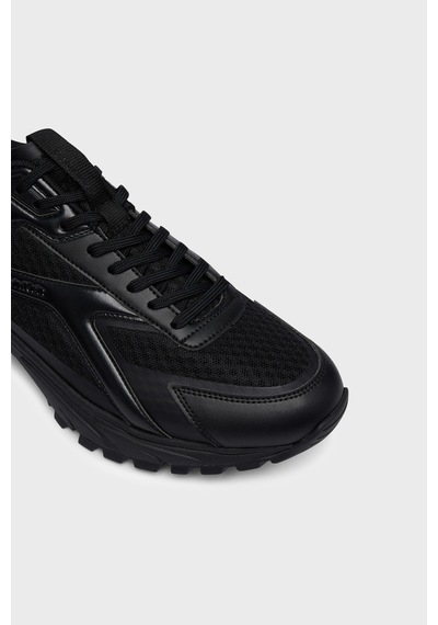 Calvin Klein Logolu Sneaker Ayakkabı Hm0hm023410gj Erkek Ayakkabı Hm0hm02341 0gj Siyah