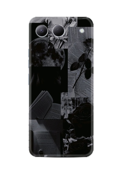 Tecno Spark 40 5g Km8n Uyumlu Kılıf Desen Baskılı Silikon Pandalar Stk:800.tecno Renk17 Renk17