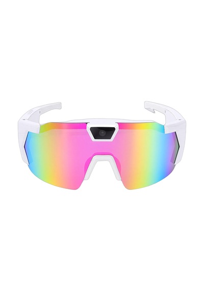 Decumeby Akıllı Bisiklet Gözlükleri, 1080p Hd Kamera, Polarize Lensli 12mp Fotoğraflar, Geniş Açı Görünümü, Elektronik Görüntü Sabitleme, Kayıt İçin
