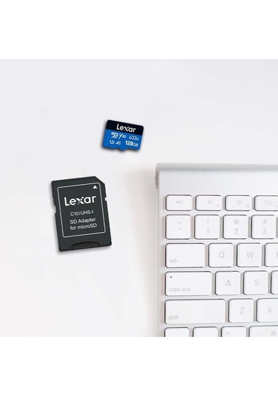 128gb 633x Microsdxc Uhs-ı U3 100/45 Mb/sn Yüksek Performanslı Microsd Hafıza Kartı