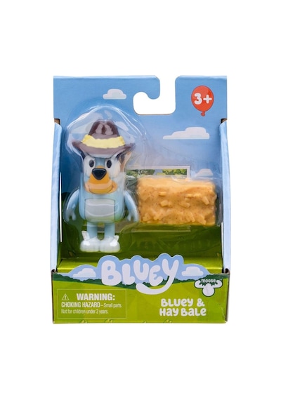 Bluey Tekli Figür Ve Aksesuar Seti - Bluey Ve Hay Bale 19191 Marvel