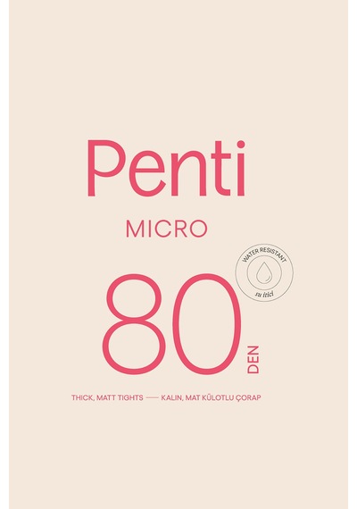 Micro 80 Siyah Külotlu Çorap-pentilicious Siyah
