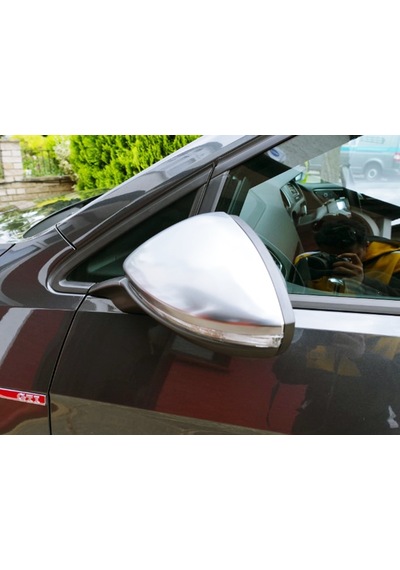 Vw Golf 7 Krom Ayna Kapağı 2 Prç P.çelik 2012-2019 Arası