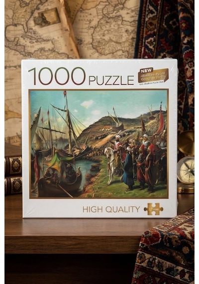 100 Parça İstanbul'un Fethi Eğitici Eğlenceli Puzzle Destansı Bir Mücadele Puzzle