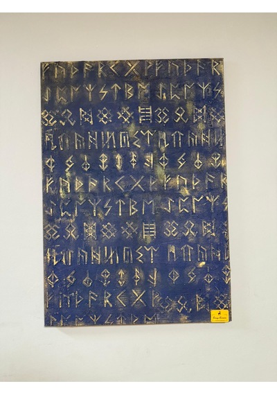 Kabartmalı Göktürk Alfabesi Tablo