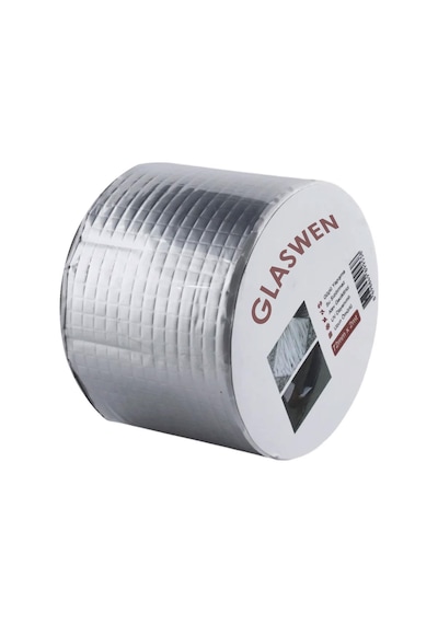 4 Adet Çatı İzolasyon Bandı 72 Mm X 2 Mt Su Sızdırmazlık Geçirmez Yalıtım Çamur Boru Sakız Tamir Bant