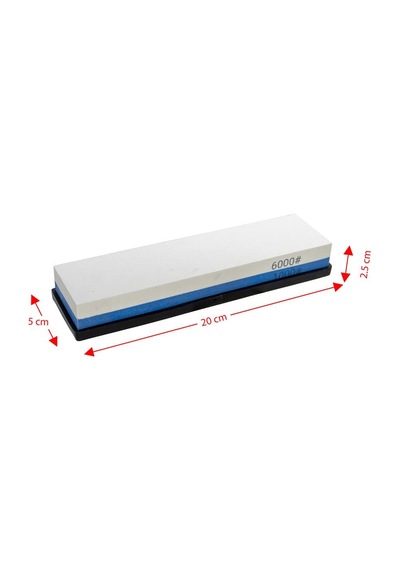 6601 Çift Taraflı Bileme Taşı 200x50mm 1000/6000 Kum