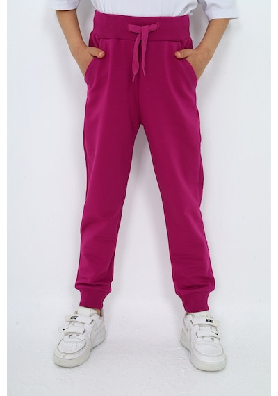 Toontoy Kids Toontoy Unisex Çocuk Eşofman Alt Mürdüm