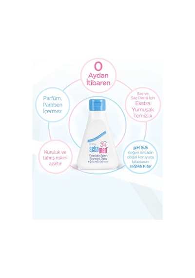 Sebamed Bebe Yenidoğan Şampuanı 250 Ml