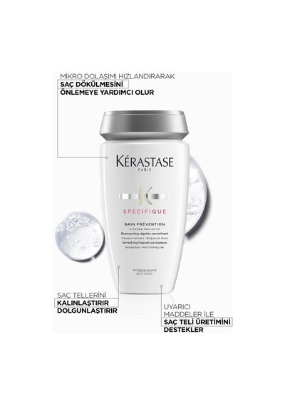 Kerastase Specifique Bain Prevention Dökülme Önleyici Şampuan 250 ML + Specifique Sprey 125 ML