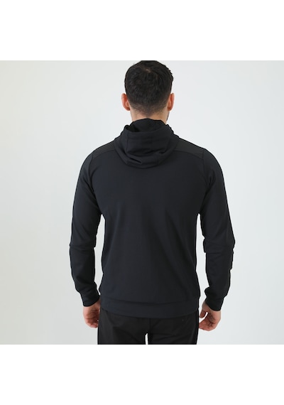 Joma Siyah Erkek Günlük Sweatshirt Kapşonlu Full Zip Poly.crush M 001