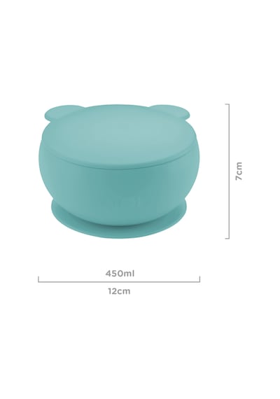 Kapaklı Kase - Aqua Green Yeşil