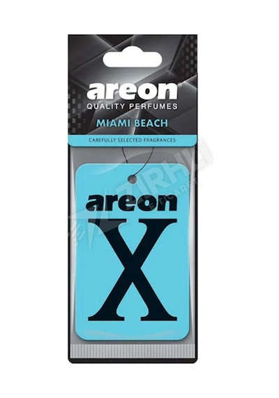 5 Adet Areon X Miami Beach Oto Araç Kokusu Turkuaz - Siyah Diğer