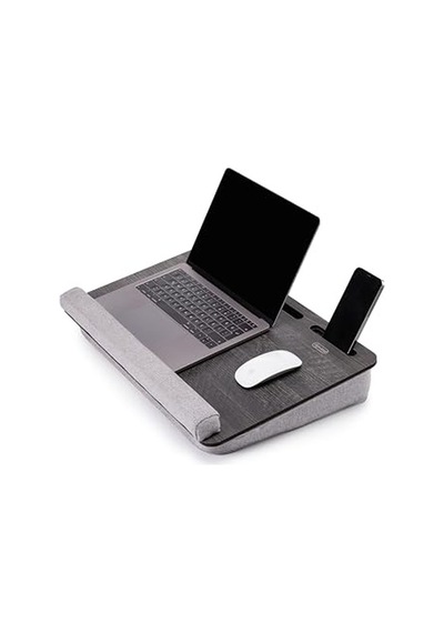 Vigo Wood-ls025 Minderli Laptop Sehpası Antik Gri