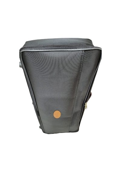 Profesyonel Evalı Kumaş Gigbag Çiftli Kemençe Kılıfı - Siyah Renk - Su Geçirmez
