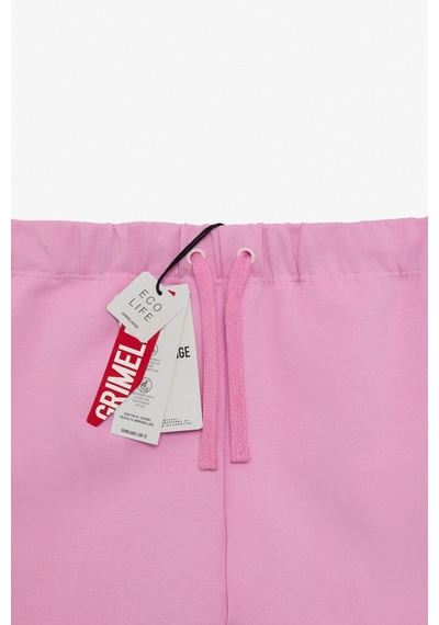 Ethıquet NUA Kadın Esnek Kumaşlı Kordonlu Comfort Fit Pembe Şort