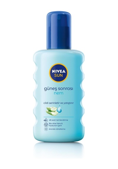 Sun Ferahlatıcı Güneş Sonrası Vücut Spreyi 200ml, Nemlendirici, Aloe Vera, Hyaluron