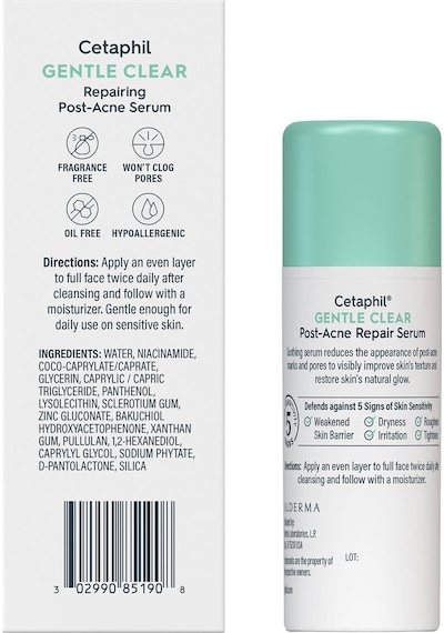Cetaphil Gentle Clear Akne Sonrası Leke Karşıtı Onarıcı Yüz Serumu 30ml