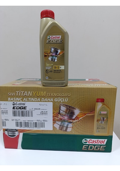 Castrol Edge 5W-30 M Motor Yağı 12 x 1 L