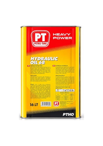 Petro Time 68 No Hidrolik Sistem Yağı 16 L