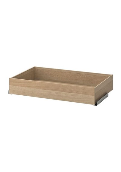 Ikea Komplement Çekmece, Ağartılmış Meşe Görünümlü, 100x58 Cm Çok Renkli