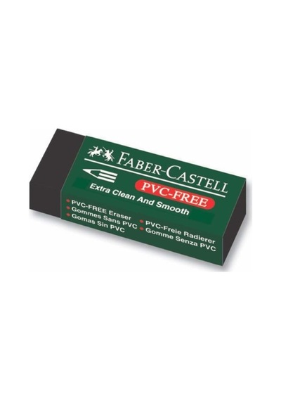 Faber Castell Siyah Silgi 7089/20 - 4 Adet