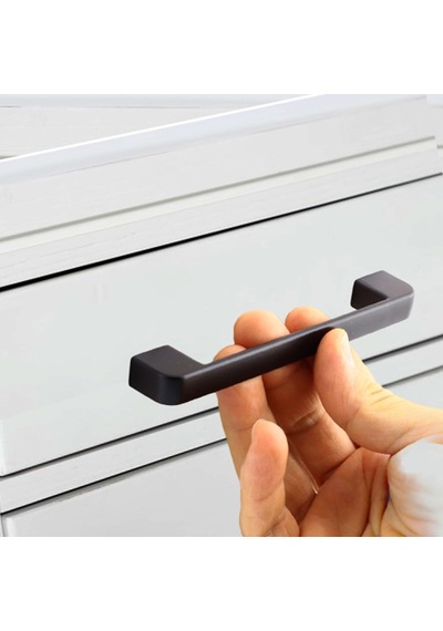 10 Adet Gölcük Siyah 128 Mm Mutfak Kulbu Çekmece Dolap Kulpu Dolabı Kulpları Metal Kulp Mobilya